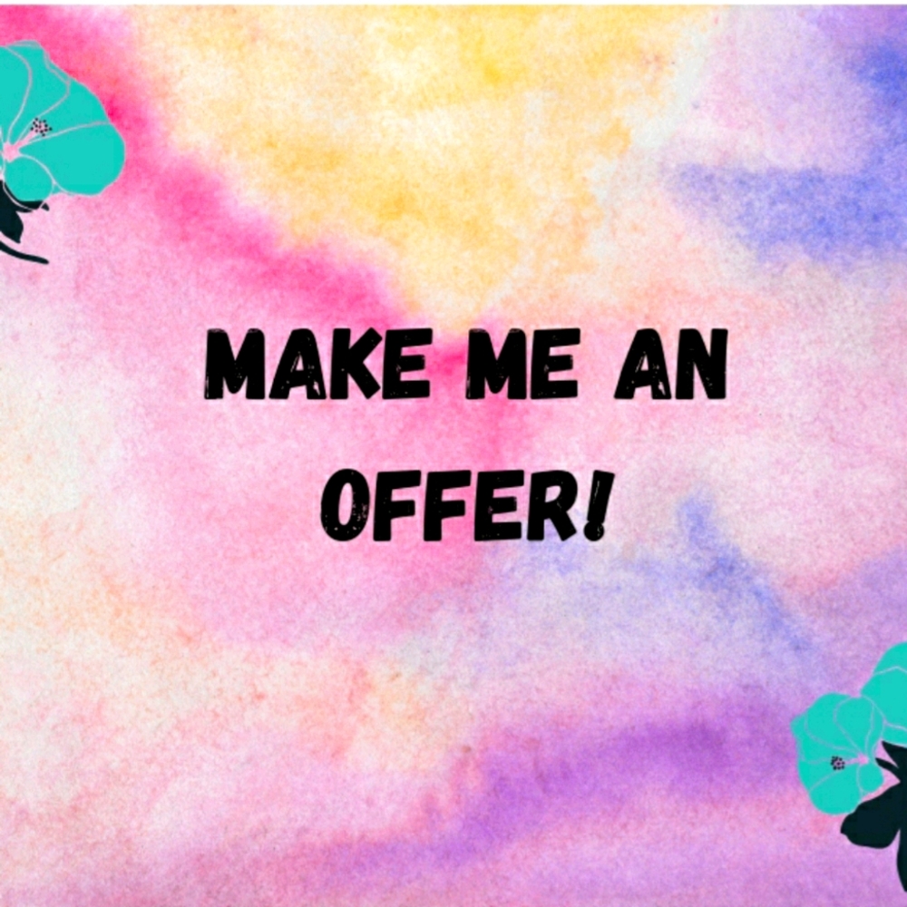 I will accept reasonable offers!!